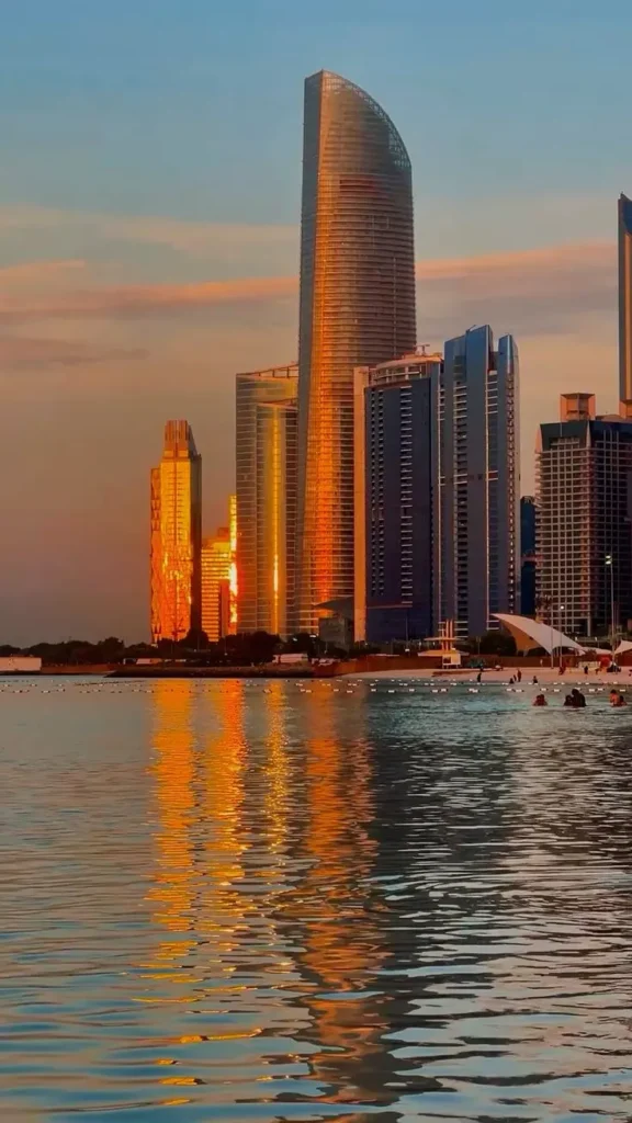 Abu Dhabi skyline representing digital marketing expert in abu dhabi